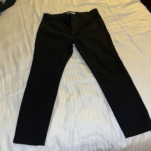 Madewell black jeans 10" High-Rise Skinny. Size 28P